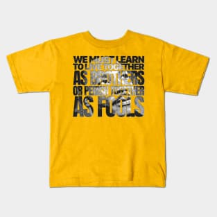 Martin Luther King Jr Brothers Kids T-Shirt